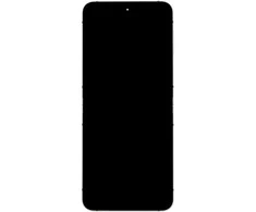 Dėklas LCD ekranas + lietimui jautrus skydelis + priekinis dangtelis Samsung F741 Galaxy Z Flip 6 5G Baltas (pakeitimo paketas)