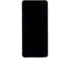 Dėklas LCD ekranas + jutiklinis blokas + priekinis dangtelis Samsung A336B Galaxy A33 5G Awesome Baltas (pakeitimų paketas)