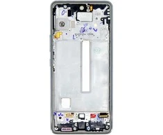 Dėklas LCD ekranas + jutiklinis blokas + priekinis dangtelis Samsung A536B Galaxy A53 5G Awesome Juodas (Paslaugų paketas)