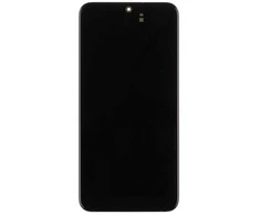 Dėklas LCD ekranas + jutiklinis blokas + priekinis dangtelis Samsung S906B Galaxy S22+ Phantom Juodas (Paslaugų paketas)