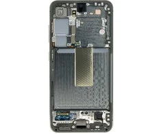 LCD ekranas + jutiklinis blokas + priekinis dangtelis „Samsung S911 Galaxy S23 Žalias“ (pakeitimų paketas)