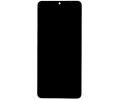 Dėklas LCD ekranas + jutiklinis blokas + priekinis dangtelis Samsung A065 Galaxy A06 Juodas (pakeitimų paketas)