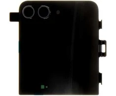 Dėklas Skystųjų kristalų ekranas + jutiklinis blokas išorinis Samsung F731 Galaxy Z Flip 5 5G Juodas (servisų paketas)