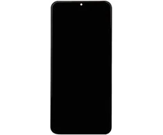 Dėklas LCD ekranas + jutiklinis blokas Samsung A137F Galaxy A13 Juodas (pakeitimų paketas)