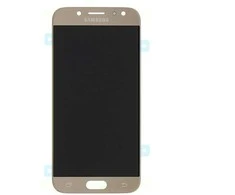 Dėklas LCD ekranas + jutiklinis blokas „Samsung J530 Galaxy J5 2017 Gold“ (pakeitimų paketas)