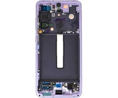 LCD ekranas + lietimui jautrus skydelis Samsung SM-G990B Galaxy S21 FE violetinis (pakeitimo paketas)