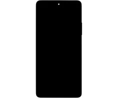Dėklas LCD ekranas + jutiklinis blokas + priekinis dangtelis, skirtas „Xiaomi Redmi Note 13 5G Juodas“ (pakeitimų paketas)