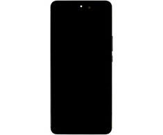 Dėklas LCD ekranas + jutiklinis blokas + priekinis dangtelis Honor Magic6 Lite Juodas (pakeitimų paketas)