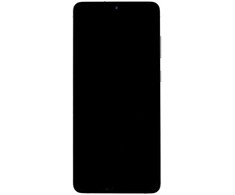 Dėklas LCD ekranas + jutiklinis blokas + priekinis dangtelis „Samsung G985/G986 Galaxy S20+ Cosmic Pilkas“ be fotoaparato (pakeitimų paketas)