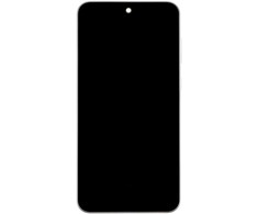 Dėklas LCD ekranas + jutiklinis skydelis + priekinis dangtelis Samsung A366B Galaxy A36 5G baltas (pakeitimo paketas)