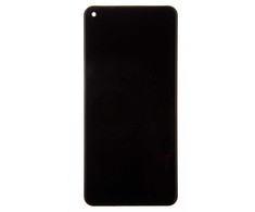 Dėklas LCD ekranas + jutiklinis blokas + priekinis dangtelis, skirtas „Xiaomi Redmi Note 9 Midnight Gray“ (pakeitimų paketas)