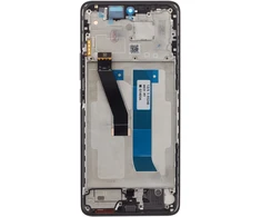 Dėklas LCD Ekranas + Touch Unit + Front Cover for Xiaomi Redmi Note 15 4G Juodas (Service Pack)