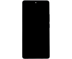 Dėklas LCD ekranas + lietimui jautrus skydelis + priekinis dangtelis, skirtas „Xiaomi Redmi Note 14 Pro 4G“ (juodas) (pakeitimo paketas)