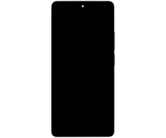 Dėklas LCD Ekranas + Touch Unit + Front Cover for Xiaomi Redmi Note 14S Juodas (Service Pack)