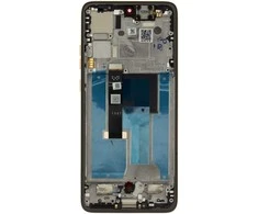 „Motorola Edge 50 Neo“ skystųjų kristalų ekranas „Ekranas“ + jutiklinis blokas + priekinio dangčio latte (servisų paketas)