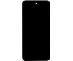 Dėklas „Motorola G04“ skystųjų kristalų ekranas + jutiklinis blokas + juodas priekinis dangtelis (servisų paketas)
