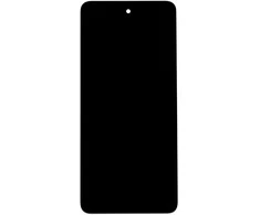 Dėklas „Motorola G04s“ LCD ekranas + lietimui jautrus skydelis + priekinis dangtelis, juodi (pakeitimo paketas)