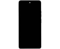 Dėklas Motorola G75 5G LCD Ekranas + Touch Unit + Front Cover Pilkas (Service Pack)