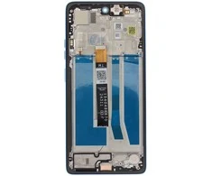 Dėklas Motorola G75 5G LCD Ekranas + Touch Unit + Front Cover Aqua Mėlyna (Service Pack)