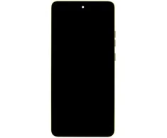 Dėklas Motorola G86 LCD Ekranas + Touch Unit + Front Cover Žalias (Golden Cypress) (Service Pack)