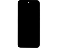 Dėklas Motorola ThinkPhone 25 5G LCD ekranas + lietimui jautrus skydelis + priekinis dangtelis, anglies pluošto, juodas (su aptarnavimo paketu)