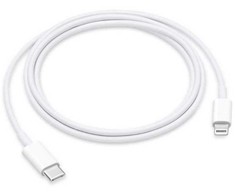MQGH2ZM/A Apple iPhone USB-C/Lightning Data kabelis 2m baltos spalvos (bulk pakuotė)