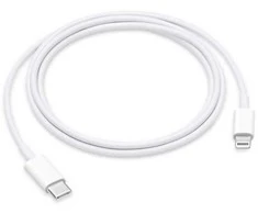 MQGH2ZM/A Apple iPhone USB-C/Lightning Data kabelis 2m baltos spalvos (bulk pakuotė)