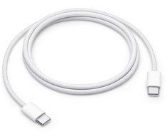 MW493ZM/A Apple iPhone USB-C/USB-C 60W duomenų kabelis 1m Baltas (OOB masinis)