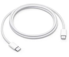 MW493ZM/A Apple iPhone USB-C/USB-C 60W duomenų kabelis 1m Baltas (OOB masinis)