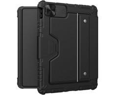 Nillkin Bumper Combo dėklas su klaviatūra (Backlit Version) skirtas Apple iPad Air 4/5/10.9 2020/11 2024/2025/Pro 11 2020/2021/2022 juodos spalvos
