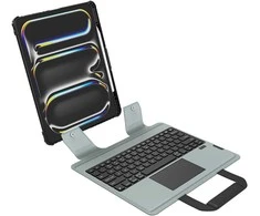 Nillkin Bumper GO Keyboard (Backlit Version) Apple iPad Pro 13 2024 dėklas planšetiniam kompiuteriui juodos spalvos