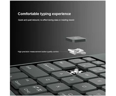 Nillkin Bumper Link Keyboard (Backlit Version) Apple iPad Pro 13 2024 dėklas planšetiniam kompiuteriui juodos spalvos