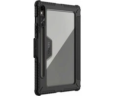 Nillkin Bumper PRO Protective Stand dėklas Multi-angle skirtas Samsung Galaxy Tab S10 FE juodos spalvos