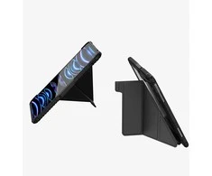 Nillkin Bumper PRO Protective Stand Multi-angle Apple iPad Pro 13 2024 dėklas planšetiniam kompiuteriui juodos spalvos