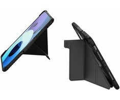 Nillkin Bumper PRO Protective Stand Case Multi-angle skirtas Apple iPad Pro 11 2024 juodos spalvos