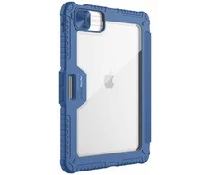 Nillkin Bumper PRO Protective Stand dėklas Multi-angle skirtas iPad Pro 11 2024 Sapphire Mėlyna