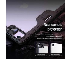 Nillkin Bumper PRO Protective Stand dėklas Multi-angle skirtas iPad Pro 12.9 2020/2021/2022/ Air 13 2024/2025 Sapphire Mėlyna