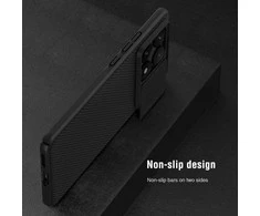 Nillkin CamShield Hard dėklas skirtas Poco X6 Pro 5G juodos spalvos