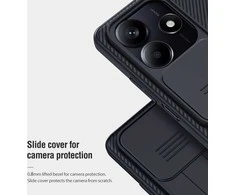 Nillkin CamShield Hard Xiaomi Redmi Redmi Note 14 5G dėklas telefonui mėlynos spalvos