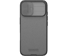 Nillkin CamShield PRO dėklas skirtas Apple iPhone 17 skaidrus juodos spalvos