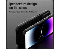 Dėklas Nillkin CamShield Pro Apple iPhone 15 Pro mėlynas