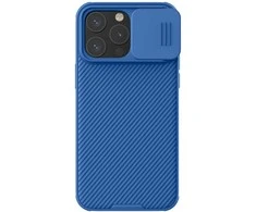Dėklas Nillkin CamShield Pro Apple iPhone 15 Pro Max mėlynas