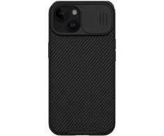 Nillkin CamShield Pro dėklas, skirtas iPhone 15 Plus (juodas)