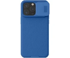 Dėklas Nillkin CamShield Pro Apple iPhone 15 Pro mėlynas