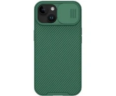 Dėklas Nillkin CamShield Pro Apple iPhone 15 Plus žalias
