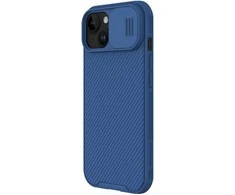 Dėklas Nillkin CamShield Pro Apple iPhone 15 Plus mėlynas
