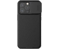 Nillkin CamShield Pro dėklas skirtas iPhone 15 Pro Max - juodas