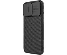 Nillkin CamShield Pro dėklas skirtas iPhone 15 Pro Max - juodas