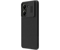 Nillkin CamShield PRO Hard dėklas skirtas Poco X7 Pro 5G juodos spalvos