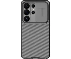 Nillkin CamShield PRO Hard dėklas skirtas Samsung Galaxy S26 Ultra skaidrus juodos spalvos